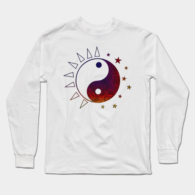 Peace, a Symbol of the Sun Long Sleeve T-Shirt by xxtinastudio